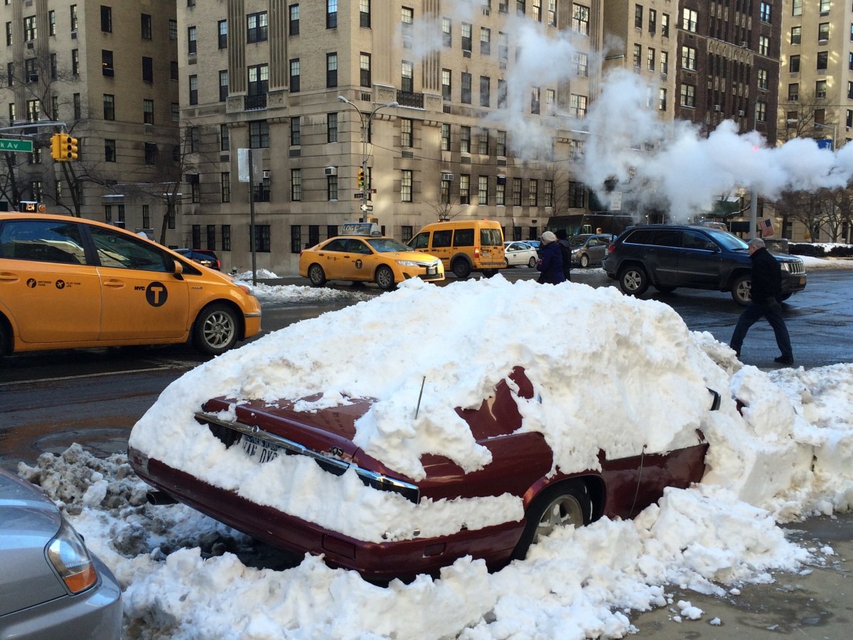 After the blizzard Juno! Central park, New&nbsp;York!