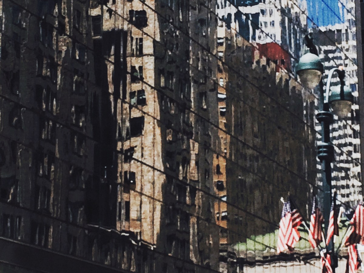 Intricate : intriguing word! NYC Reflection 