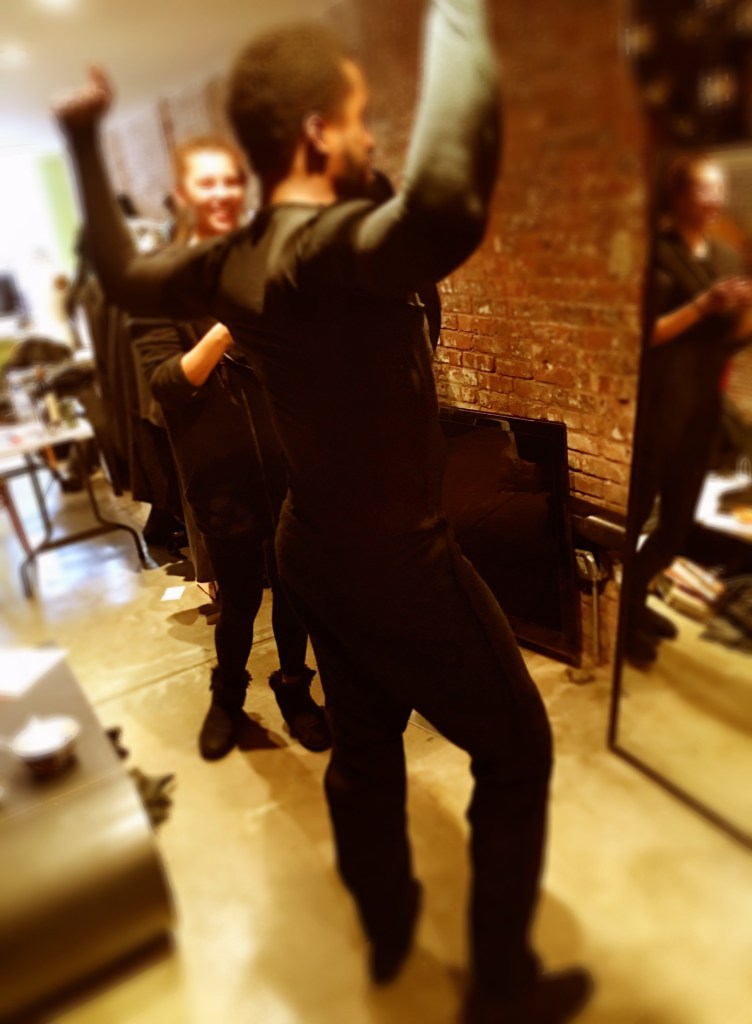 #fitting #model #evbessar #Fashion show #NY