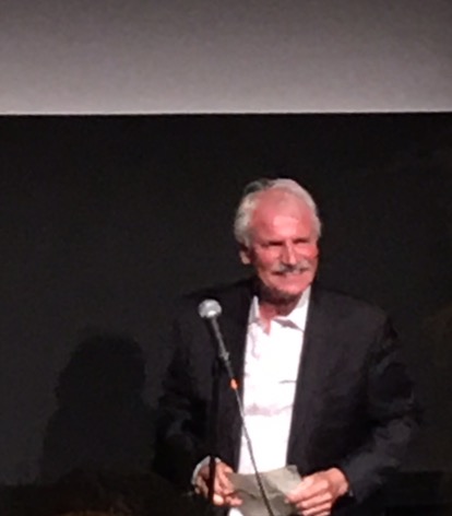 Yann Arthus-Bertrand presenting Human