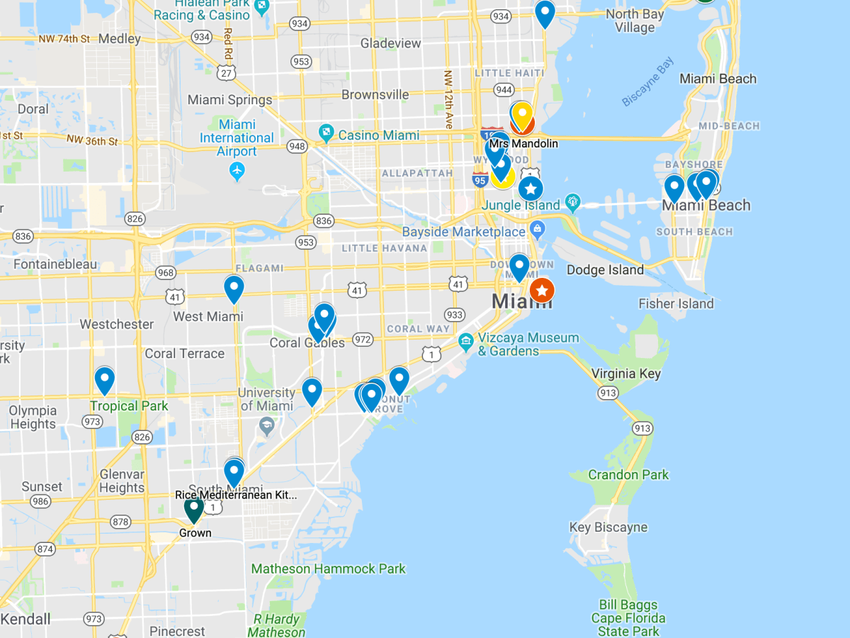 Miami Where shall I have a #bite #drink #breakfast #coffee #diner #lunch and&nbsp;more